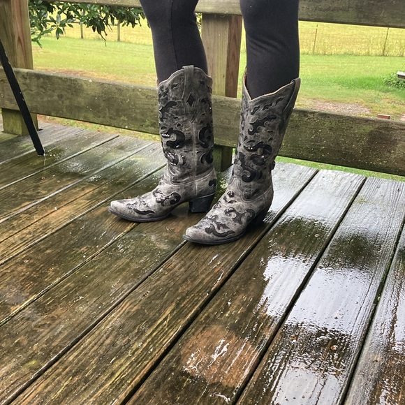 Corral vintage boots.  Women’s Size 7 1/2. - Picture 8 of 9